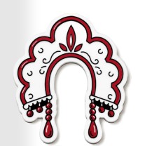 Магнит "Кокошник"